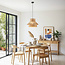 Boho hanglamp Ramea van natuurlijk jute touw