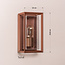 Wandlamp Adare voor buiten - roestbruin