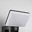 Buitenwandlamp Dexter met verstelbare lichthoek en sensor - zwart