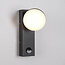 Industriële buiten muurlamp Sil met sensor - IP54