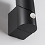 Verstelbare buitenwandlamp Demy met sensor - zwart