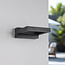 Zwarte design wandlamp Vince - IP54