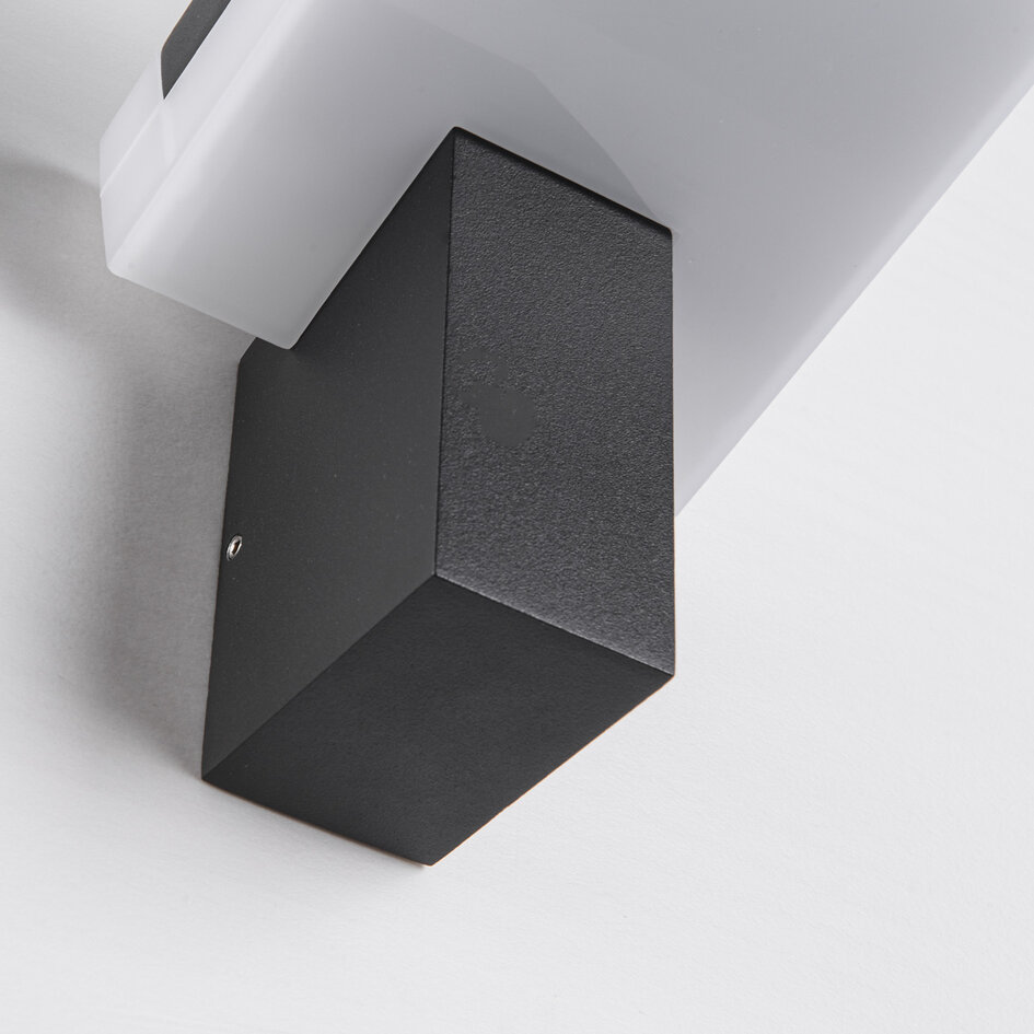 Industriële buitenwandlamp zwart - Xavi