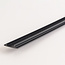 Afdekkap 2 x 75 cm voor 1-fase railverlichting - zwart