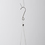 Solar lampion Pyra – hanglamp op zonne-energie van wit nylon