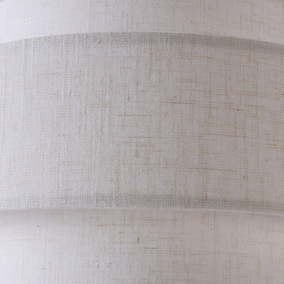 Moderne tafellamp Masa met linnen kap