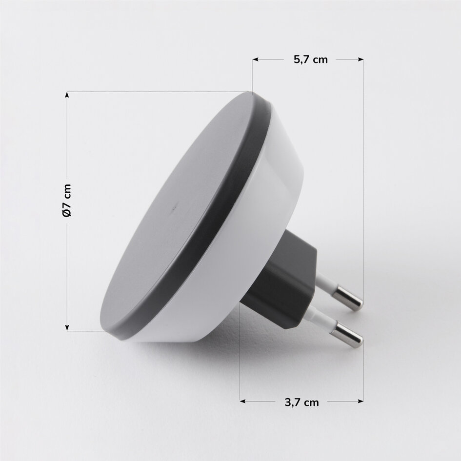 Moderne nachtlamp Kinzo met dimbare LEDs en instelbare kleurtemperatuur