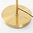 Luxe vloerlamp Zhan met drie draaibare spots en touch dimmer – goud
