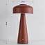 Oplaadbare mushroom tafellamp Soma met touch dimmer en geïntegreerde LED