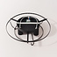 Luxe plafondlamp met helder glas - Royce