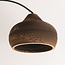 Kartonnen vloerlamp Ilja met zwenkbare kap