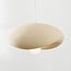 Wabi Sabi hanglamp Kawa met zandbeige steeneffect - 40 x 36 cm