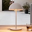 Oplaadbare mushroom tafellamp Vanta - beige met geïntegreerde dimbare LED