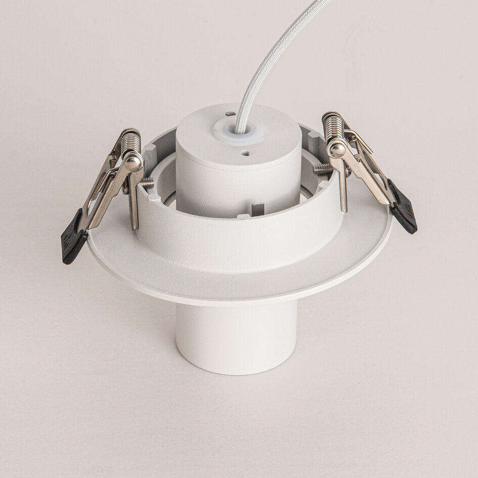 Richtbare inbouwspot – wit Ø10 cm