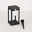 Moderne solar staande lamp zwart met sensor - Sparky