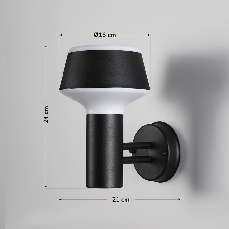 Industriële wandlamp Magnus