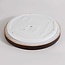 Plafondlamp Nerio Ø39,5 cm - walnootlook, 3-staps dimbaar