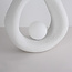 Wabi Sabi tafellamp Enso - wit
