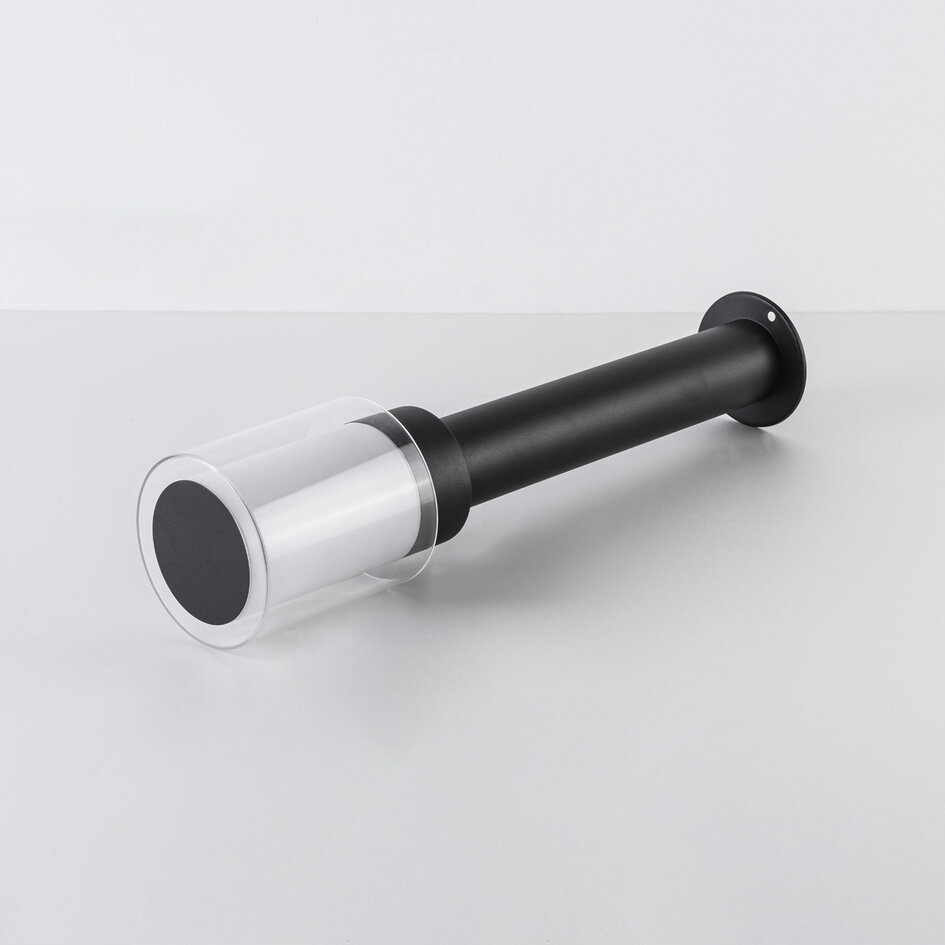 Moderne staande buitenlamp Baxie - zwart