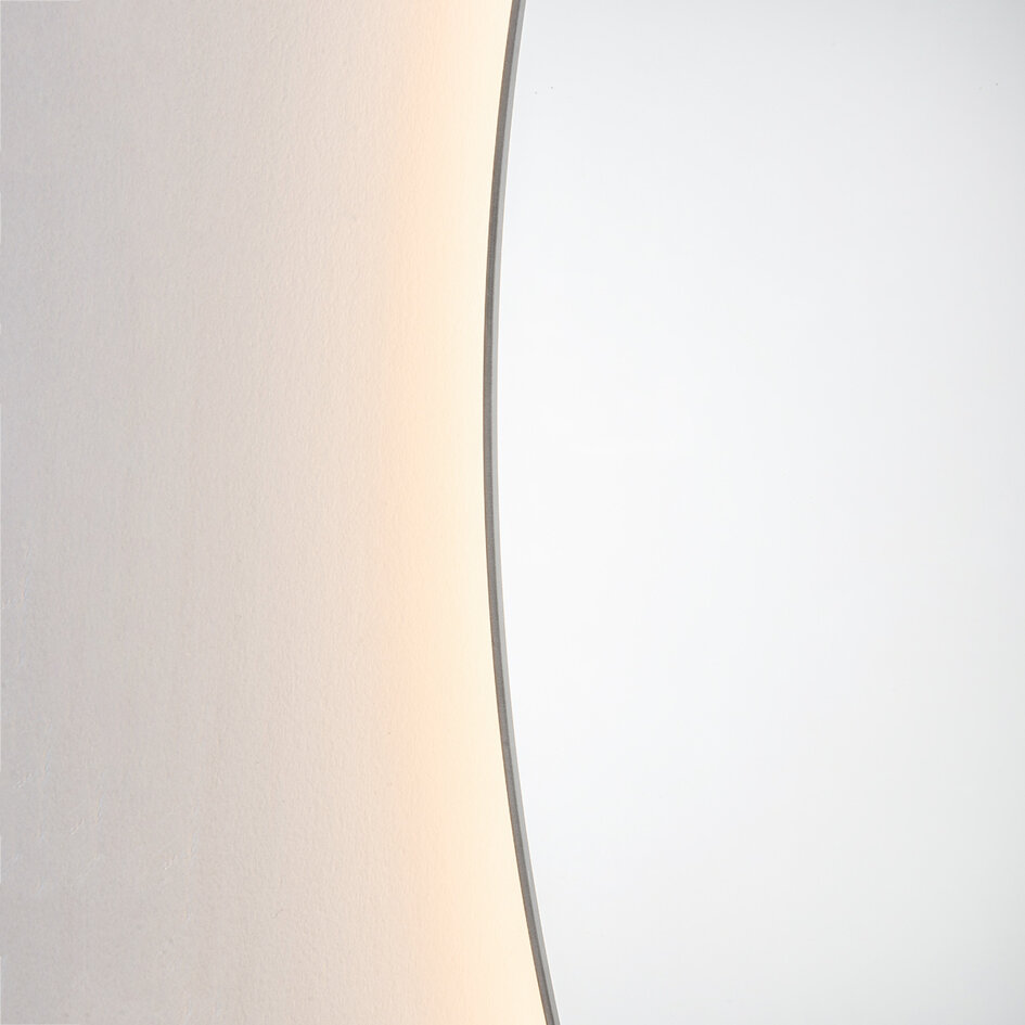 Badkamerspiegel Lustra Ø80 cm – touch dimbaar, kleurinstelbaar met verwarming