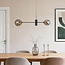 Design hanglamp Danley 2-lichts met glazen bollen