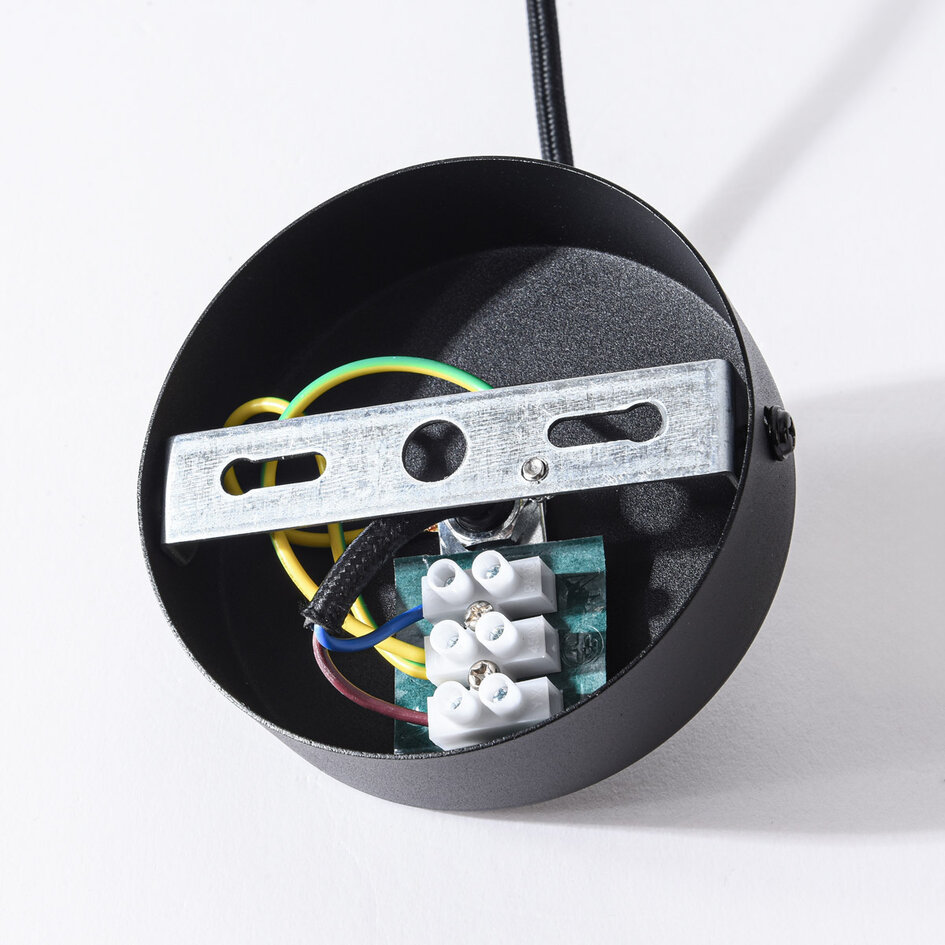 Tweezijdig middenvoeding voor 1-fase railsysteem – zwart of wit