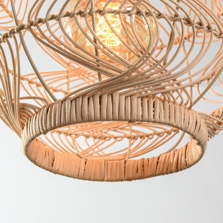 Hanglamp Cosma - natuurlijk rotan