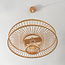Design hanglamp Solara - open bamboe ontwerp