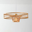 Design hanglamp Solara - open bamboe ontwerp
