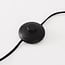 Vloerlamp Piedi met bruin ombre-glas