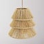 Hanglamp Sana - naturel kappen van geweven touw