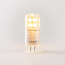 Dimbare G4 LED lamp, mat, 2700K, 2,1W
