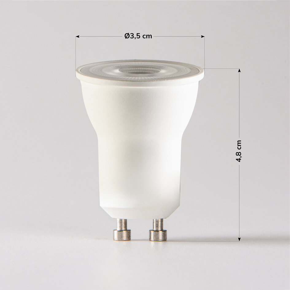 GU10 PAR11 spot LED dimbaar 3,2 watt (2700K)