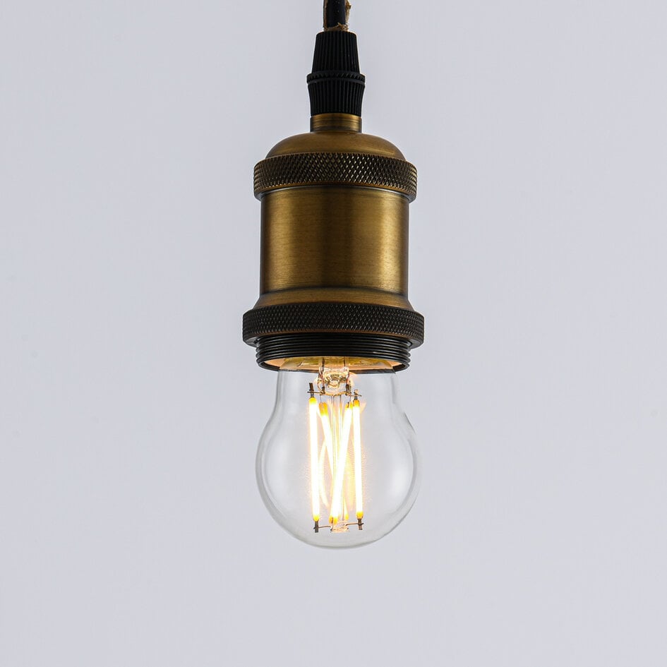 2,5W & 4,5W filament lamp, 2200-4000K, helder glas Ø45 mm, dim-to-warm