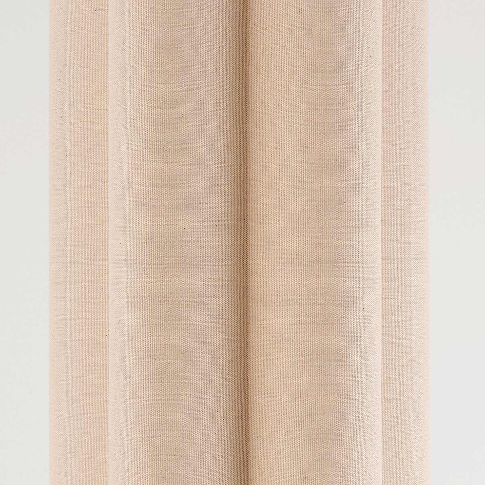 Moderne vloerlamp Oia met linnen kap in beige