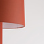 Vloerlamp Rumi in warm terracotta - stof