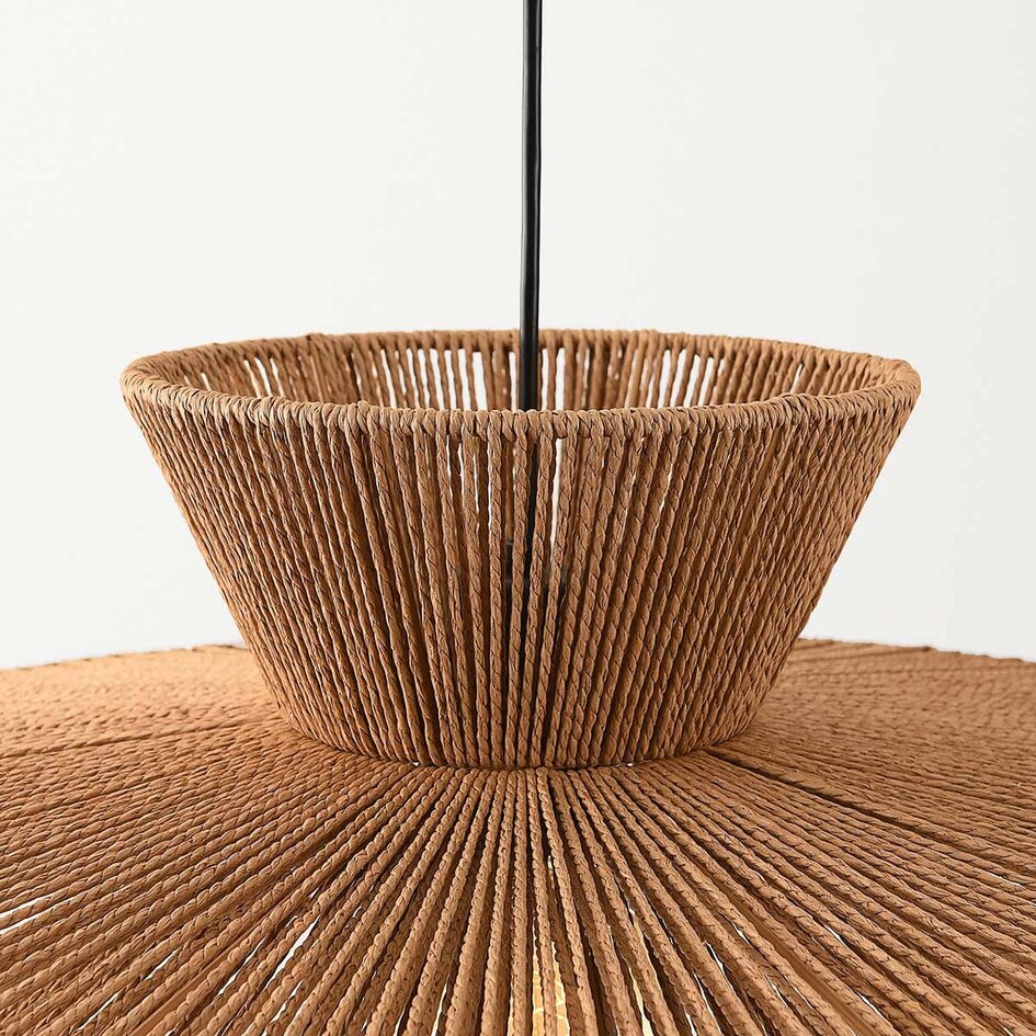 Hanglamp Ikera Ø60 cm - naturel gevlochten