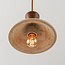 Japandi hanglamp Mara - travertin (natuursteen) en hout
