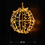 Decoratieve LED lichtbol voor buiten Ø40 cm –  warm wit met 120 LEDs