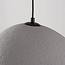 Wabi Sabi hanglamp Cemento grijs steeneffect - 38 x 30 cm