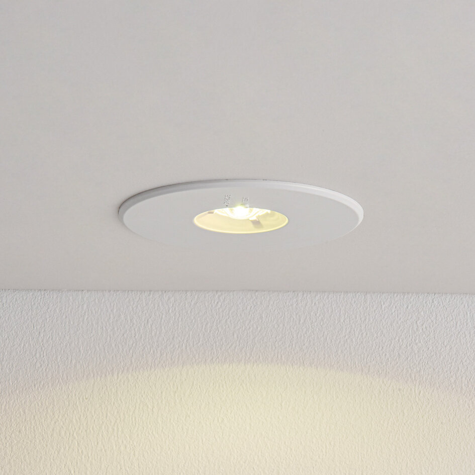 3 watt noodverlichting - inbouwspot