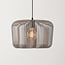 Hanglamp Viro van lichtgrijs metaal – Ø38 cm