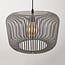 Hanglamp Viro van lichtgrijs metaal – Ø38 cm