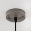 Hanglamp Taro van lichtgrijs metaal – Ø35 cm