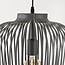 Hanglamp Taro van donkergrijs metaal – Ø35 cm