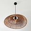 Boho hanglamp Serra - handgevlochten in naturel