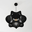 Hanglamp Wildlum - zwart katoentouw