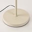 Beige vloerlamp Zhan met drie draaibare spots en touch dimmer