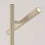 Beige vloerlamp Zhan met drie draaibare spots en touch dimmer