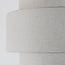 Moderne vloerlamp Zhuo beige met linnen kap